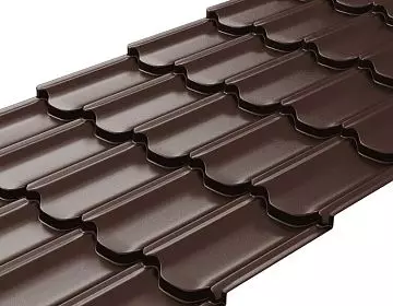 Металлочерепица Квинта Плюс (Kvinta plus) Rooftop Кашемир