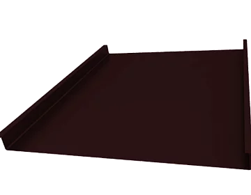 Фальцевая кровля Двойной стоячий Grand Line Кликфальц® Rooftop Кашемир