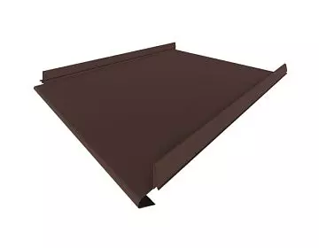 Cамозащелкивающаяся кровля ARMO с карнизным подгибом Rooftop Кашемир