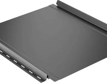 Самозащелкивающаяся кровля EasyRoof 484 с карнизным подгибом Rooftop Кашемир