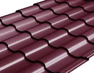 Металлочерепица Кредо (Kredo) Rooftop Бархат