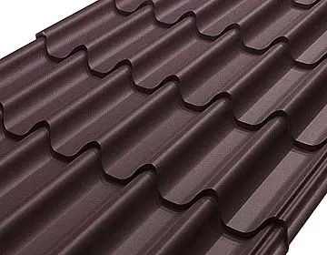 Металлочерепица Элит классик Rooftop Бархат