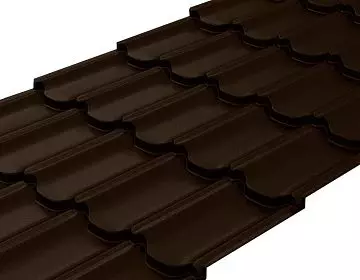 Металлочерепица Квинта Плюс (Kvinta plus) Rooftop Бархат