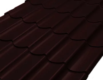 Металлочерепица Классик Макси Rooftop Шёлк