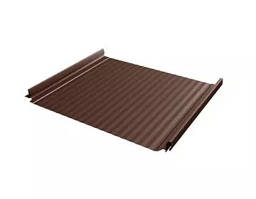 Фальцевая кровля Grand Line Кликфальц® Pro Gofr Rooftop Бархат