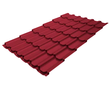 Металлочерепица Квинта Плюс 3Д (Kvinta plus 3D) Rooftop Бархат