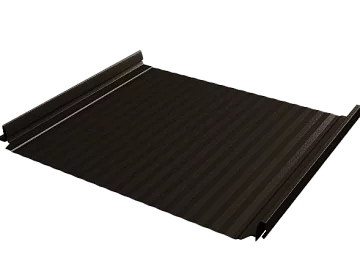 Фальцевая кровля Grand Line Кликфальц® Pro Gofr Rooftop Бархат