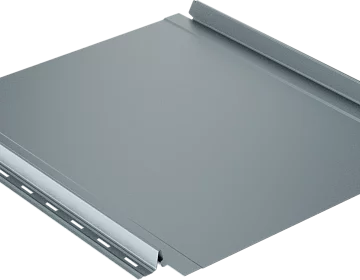 Самозащелкивающаяся кровля EasyRoof 484 с карнизным подгибом Rooftop Бархат