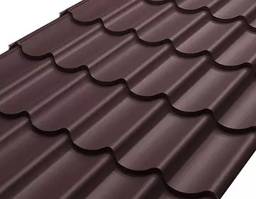 Металлочерепица СМ классик Rooftop Кашемир 