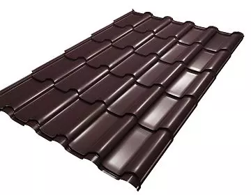 Металлочерепица Диамонд Rooftop Шёлк