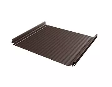 Фальцевая кровля Grand Line Кликфальц® Pro Gofr Rooftop Бархат