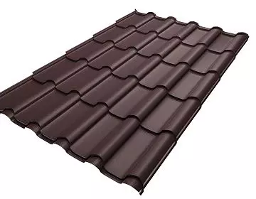 Металлочерепица Диамонд Rooftop Бархат