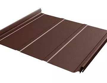 Фальцевая кровля Grand Line Кликфальц® Pro Line Rooftop Бархат