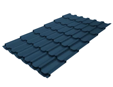Металлочерепица Квинта Плюс 3Д (Kvinta plus 3D) Rooftop Бархат