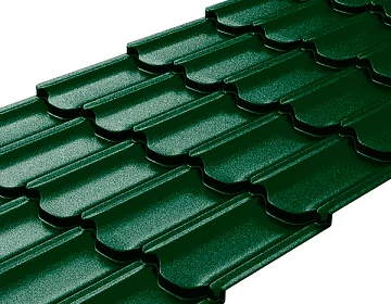 Металлочерепица Квинта Плюс (Kvinta plus) Rooftop Бархат