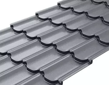 Металлочерепица Квинта Плюс (Kvinta plus) Rooftop Бархат