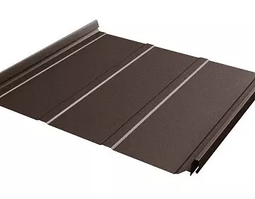 Фальцевая кровля Grand Line Кликфальц® Pro Line Rooftop Бархат