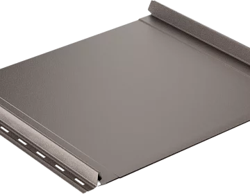 Самозащелкивающаяся кровля EasyRoof 484 с карнизным подгибом и с ребрами жесткости Rooftop Бархат