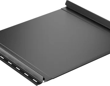 Самозащелкивающаяся кровля EasyRoof 484 с карнизным подгибом и с ребрами жесткости Rooftop Бархат