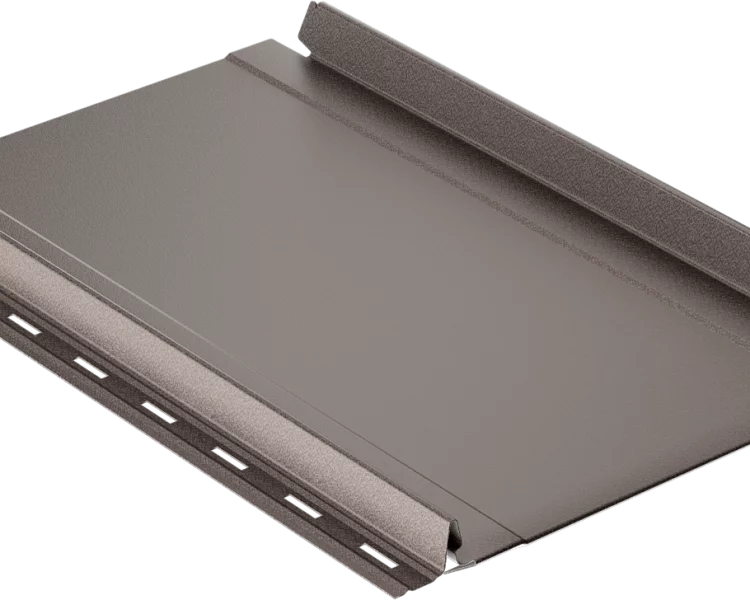 Самозащелкивающаяся кровля EasyRoof 276 с карнизным подгибом Rooftop Бархат – RAL 9005: интенсивный черный