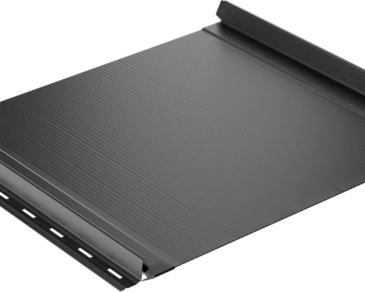 Самозащелкивающаяся кровля EasyRoof 484 Rooftop Бархат – RAL 9005: интенсивный черный