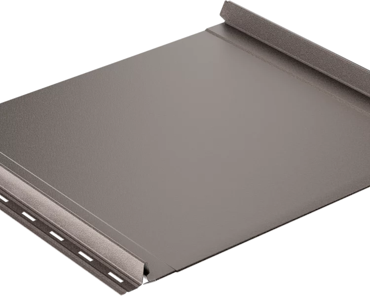 Самозащелкивающаяся кровля EasyRoof 276 Rooftop Бархат – RAL 8019: серо-коричневый