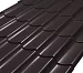 Металлочерепица Классик Rooftop Шёлк – RAL 8019: серо-коричневый
