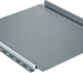 Самозащелкивающаяся кровля EasyRoof 484 с карнизным подгибом Rooftop Бархат – RAL 7024: серый графит