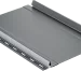 Самозащелкивающаяся кровля EasyRoof 276 с карнизным подгибом Rooftop Кашемир – RAL 7024: серый графит