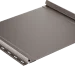Самозащелкивающаяся кровля EasyRoof 484 с карнизным подгибом и с ребрами жесткости Rooftop Бархат – RAL 8019: серо-коричневый